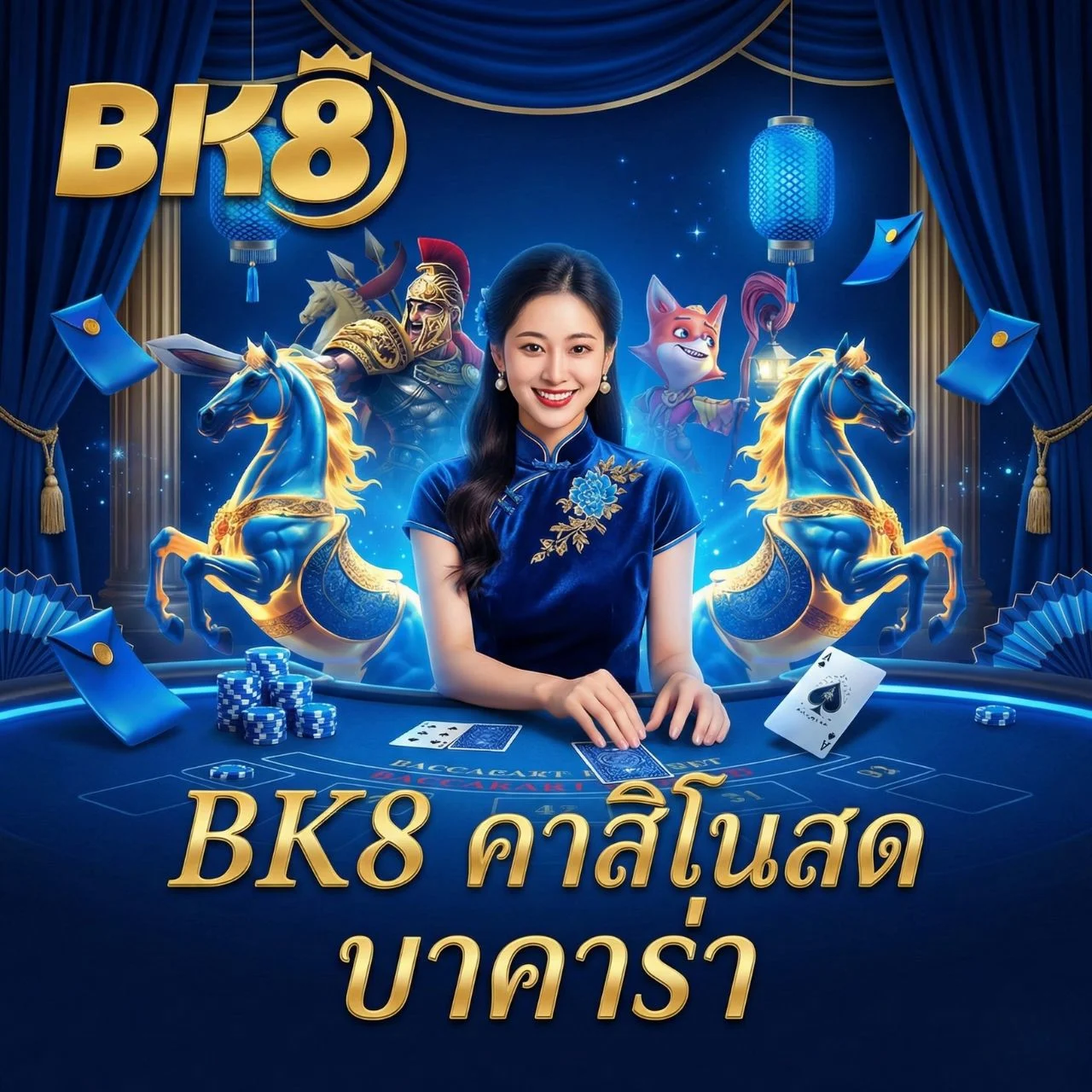 BK8 คาสิโนสด บาคาร่า